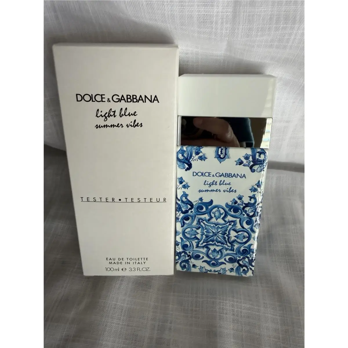 Dolce and Gabbana Light Blue Summer Vibes Woman’s Eu De Perfume 3.4 Oz