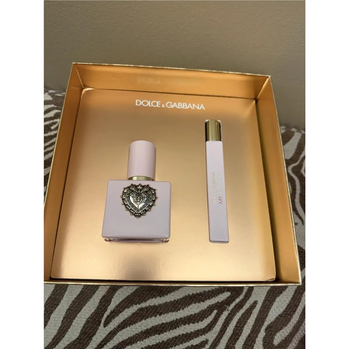 Dolce Gabbana Devotion For Women 3 Pcs Gift Set 3.3 oz Edp Spray + 0.33 + 0.17