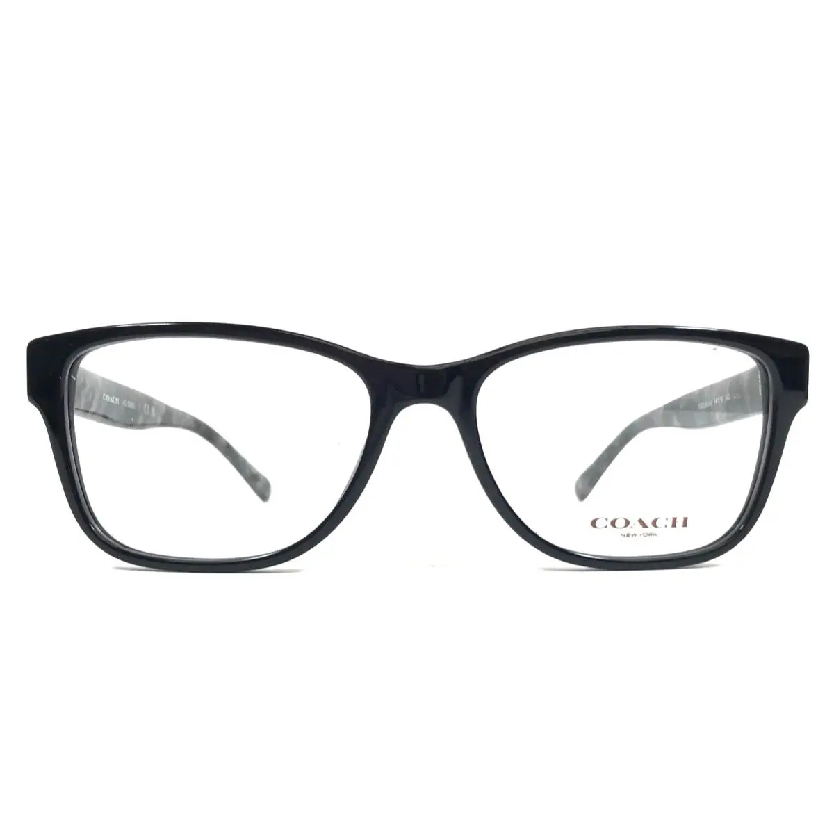 Eyeglasses Frames HC6208U 5002 Polished Black Gray Sparkly 54-16-140 by Coach