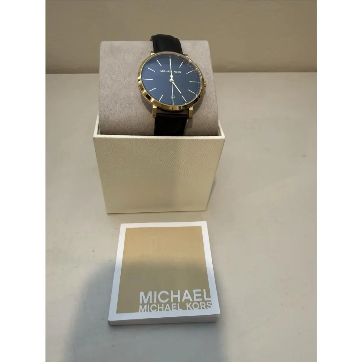 Michael Black & Kors Black Gold Watch
