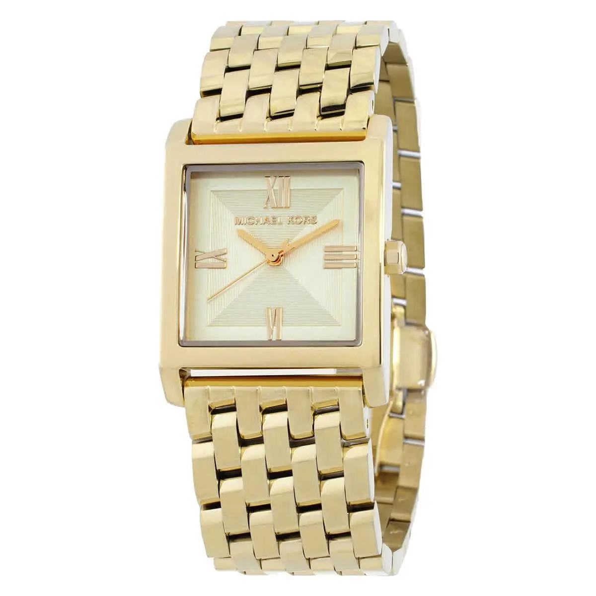 Michael Kors Petite Georgie Quartz Gold Dial Ladies Watch MK4934
