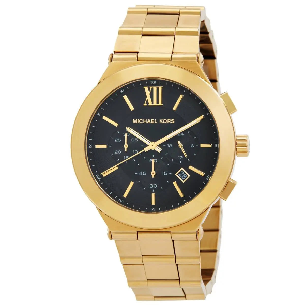 Oversized Billie Chronograph Black Dial Men`s Watch MK9220 by Michael Kors