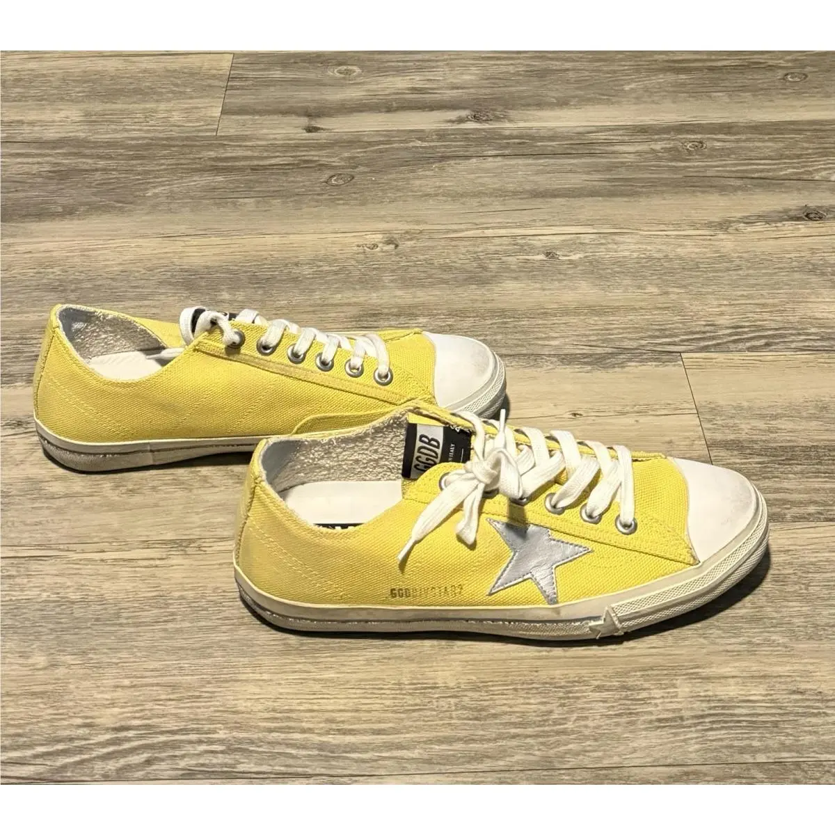 Golden Goose shoes - Golden Goose - G30WS639M3 - Yellow 1