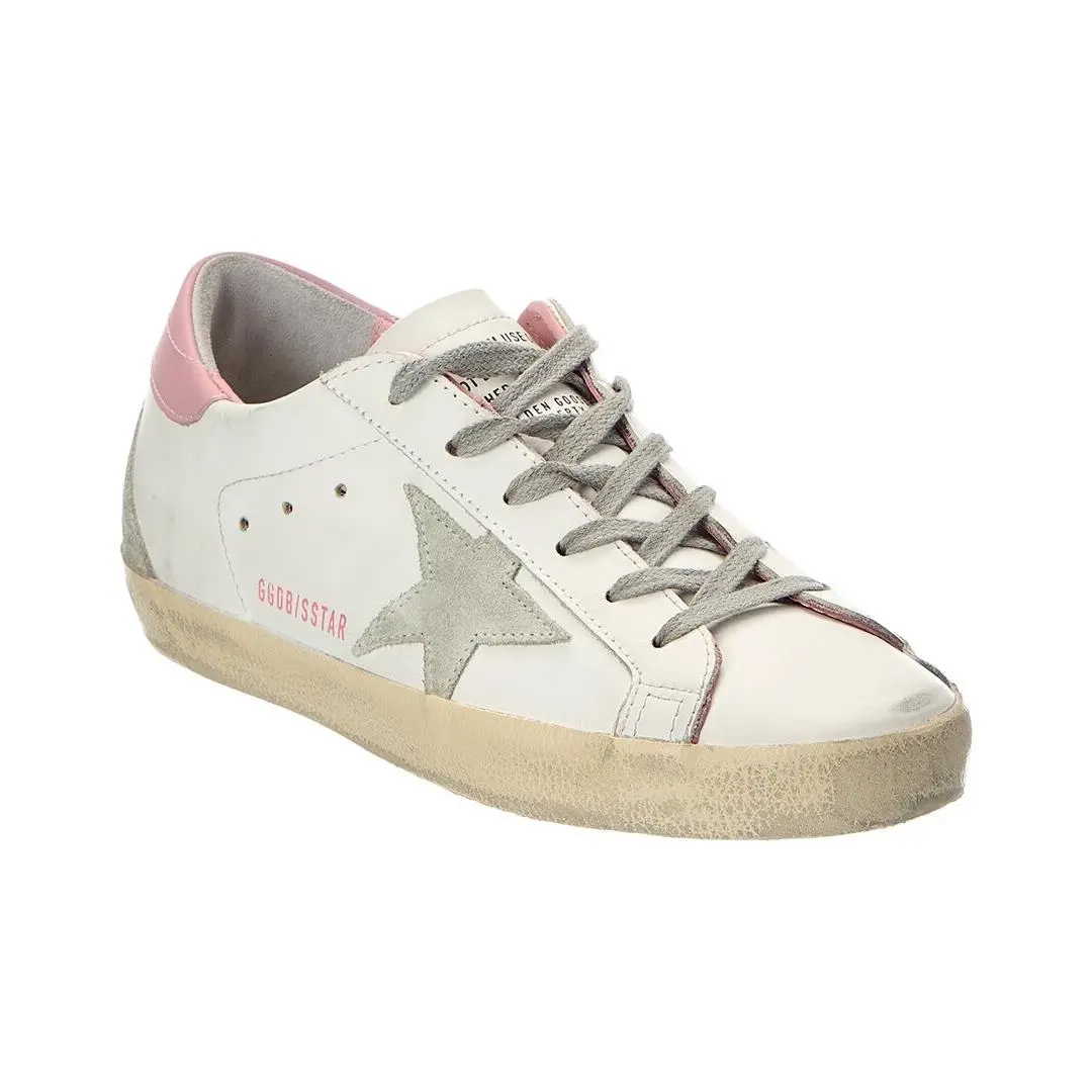 Golden Goose Superstar Classic Leather Suede Sneaker Women`s White 35