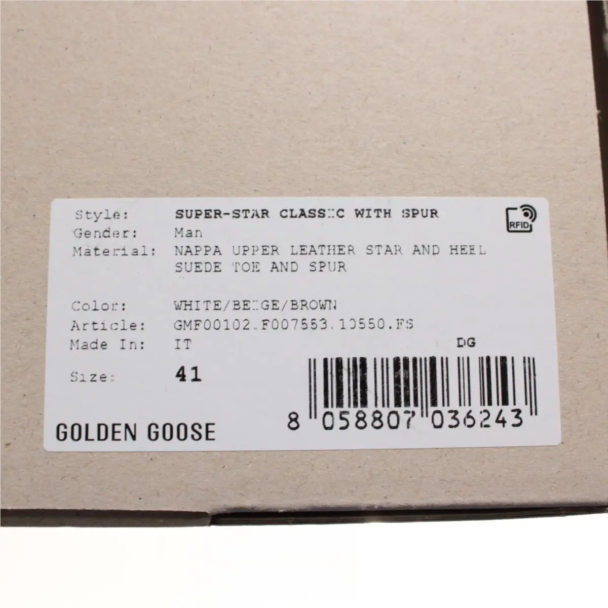 Golden Goose shoes - Super-Star - Ivory 9