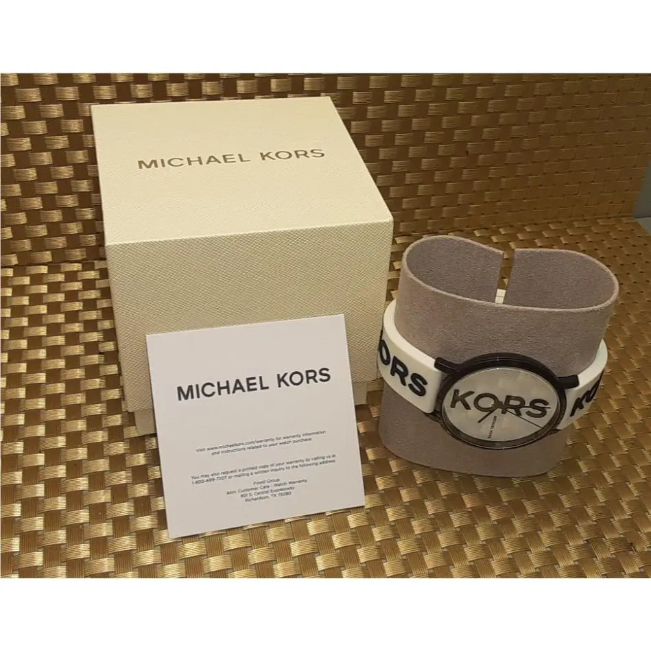 Michael Kors Charley White Silicone Women`s Watch MK2829