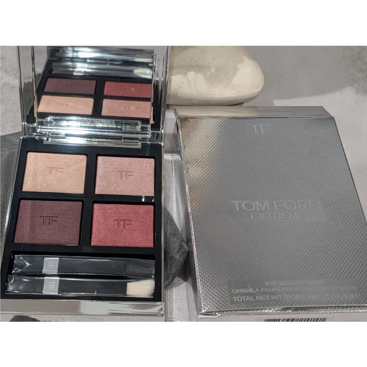 Tom Ford Extreme Eye Quad Shade 01 Mercurial Full Size .21oz / 6g