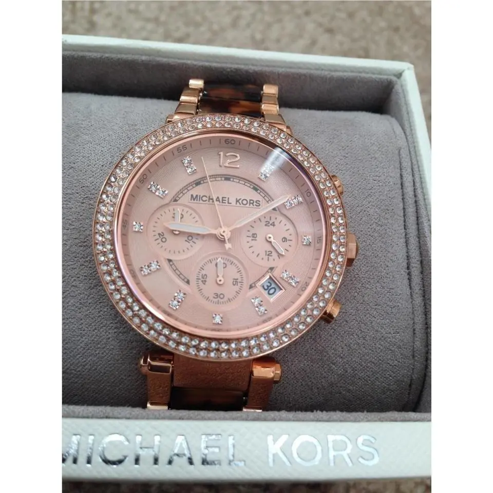 Michael Kors Parker Stainless Steel Bracelet Wrist Watch MK5538