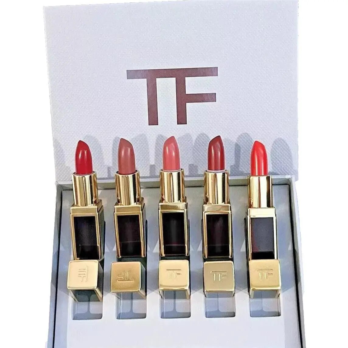 Lip Color Mini Deluxe 5pc Set 1g/.03 oz Ea. 01 80 15 100 16 by Tom Ford