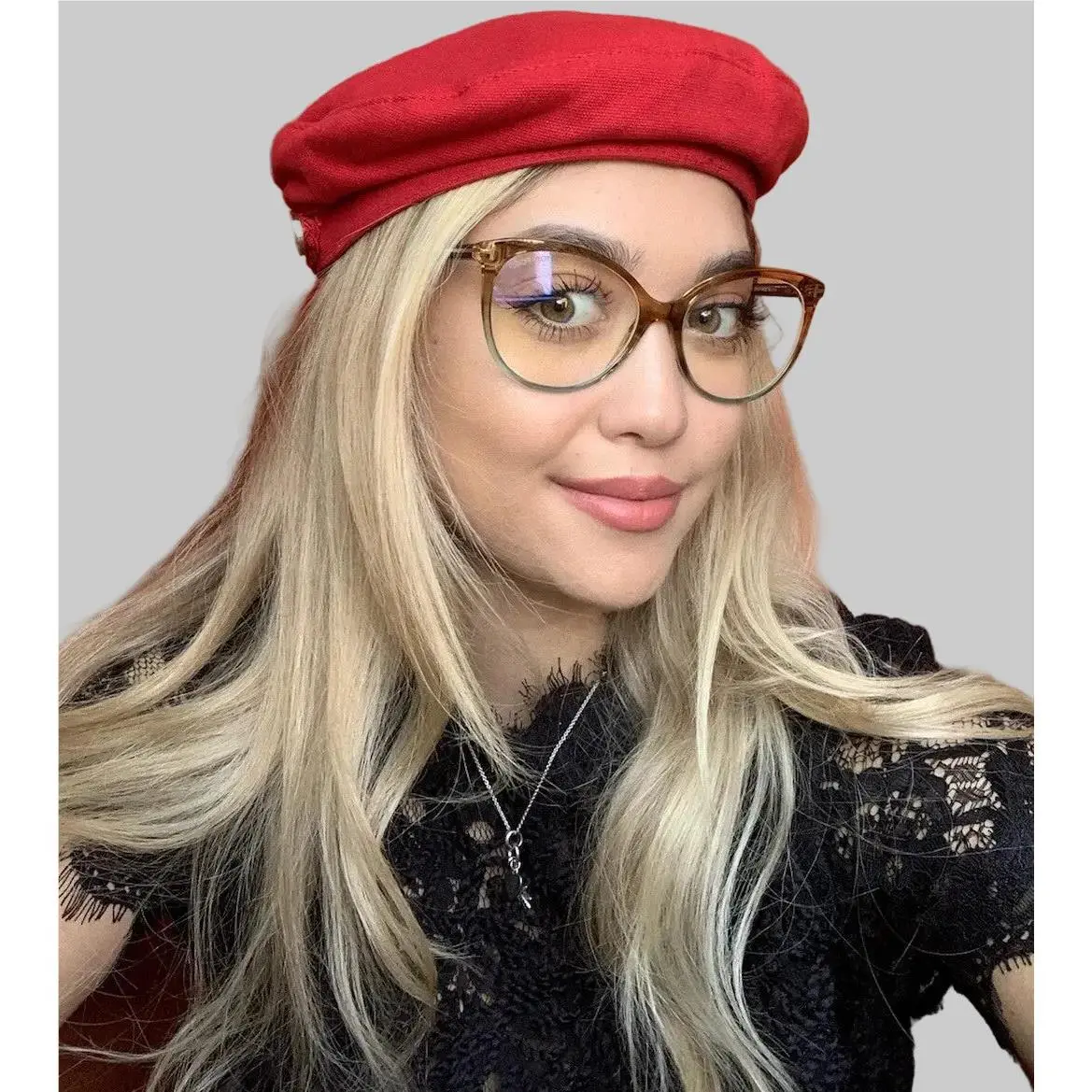 Tom Ford TF FT 5598 047 56mm Oversized Cat Eye Women`s Eyeglasses Frame
