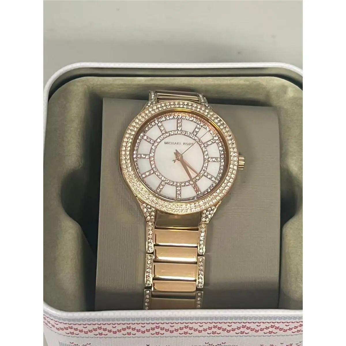 Michael Kors MK3313 Women`s Rose Gold Waterproof Wrist Watch