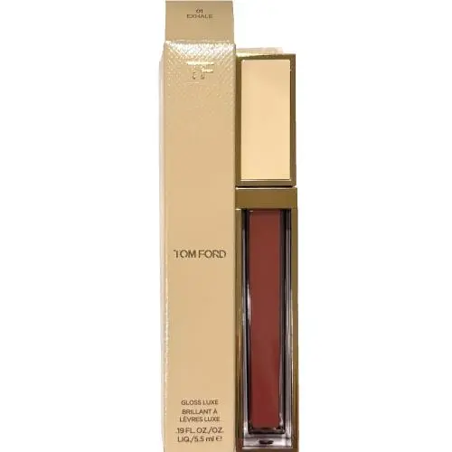 Tom Ford Lip Gloss Luxe 01 Exhale Limited Edition 5.5 ml/.19 oz Full Size
