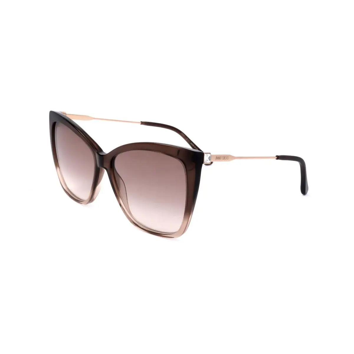 Women`s Seba 58mm Brown Beige Gradient Sunglasses SEBA-S-0MY-58 by Jimmy Choo