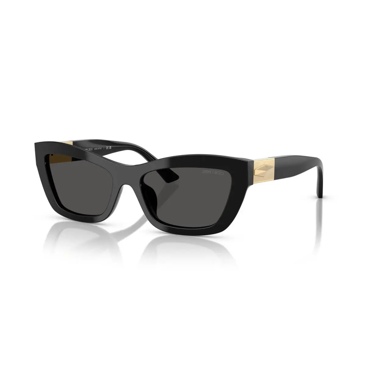 5030U Sunglasses 500087 Black by Jimmy Choo