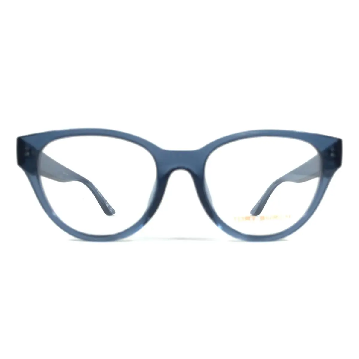 Tory Burch Eyeglasses Frames TY4011U 1859 Clear Blue Cat Eye Full Rim 51-18-140