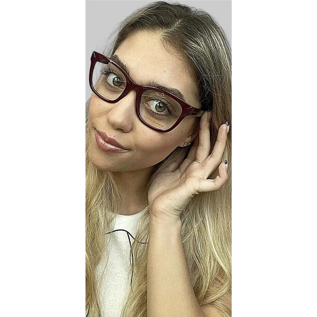 Tory Burch TY348116 Burgundy 51mm Rx-able Women`s Eyeglasses Frame E1
