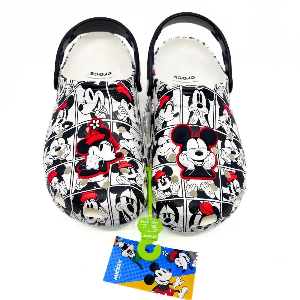 Crocs Unisex-adult Disney Mickey Mouse Clogs Mickey/minnie White