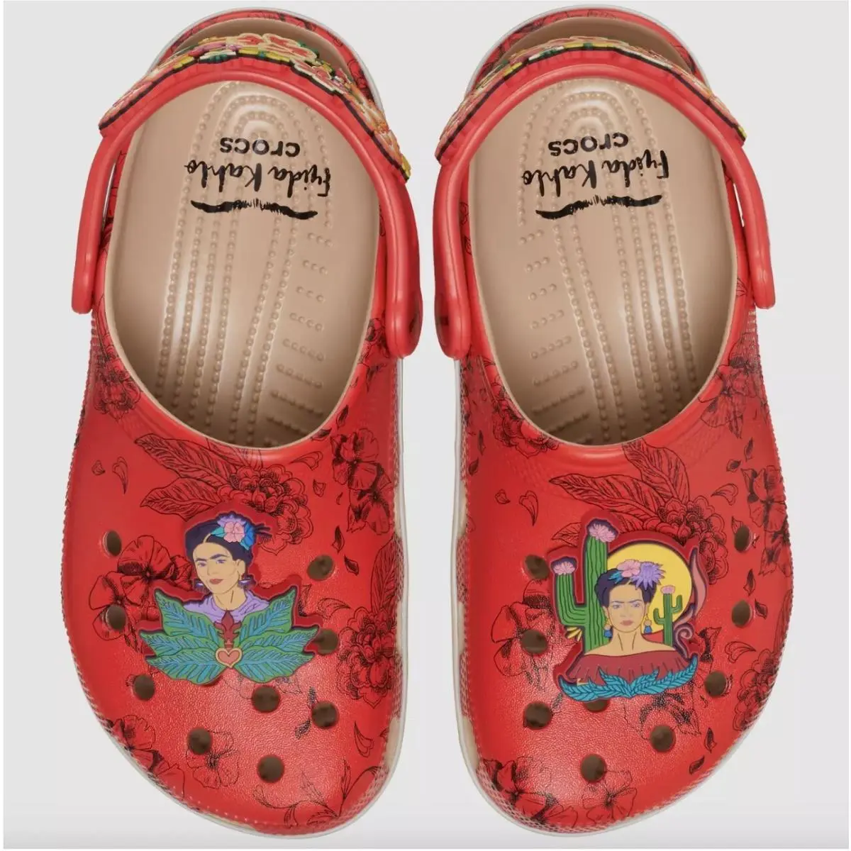 Crocs shoes - Crocs Frida Kahlo - Frida Kahlo - Red 4