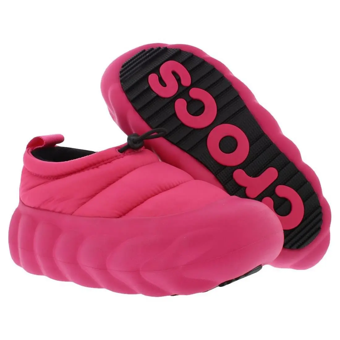 Crocs Overpuff Shorty Boot Unisex Shoes Size 6 Color: Pink