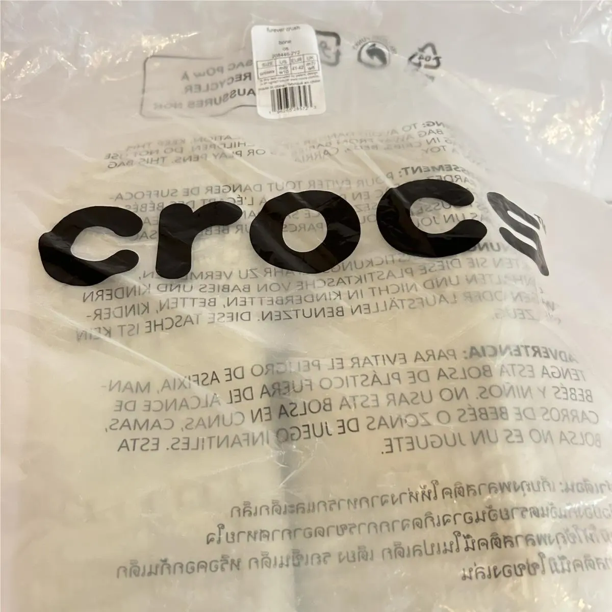 Crocs shoes - FUREVER CRUSH - FUREVER CRUSH - Bone 6