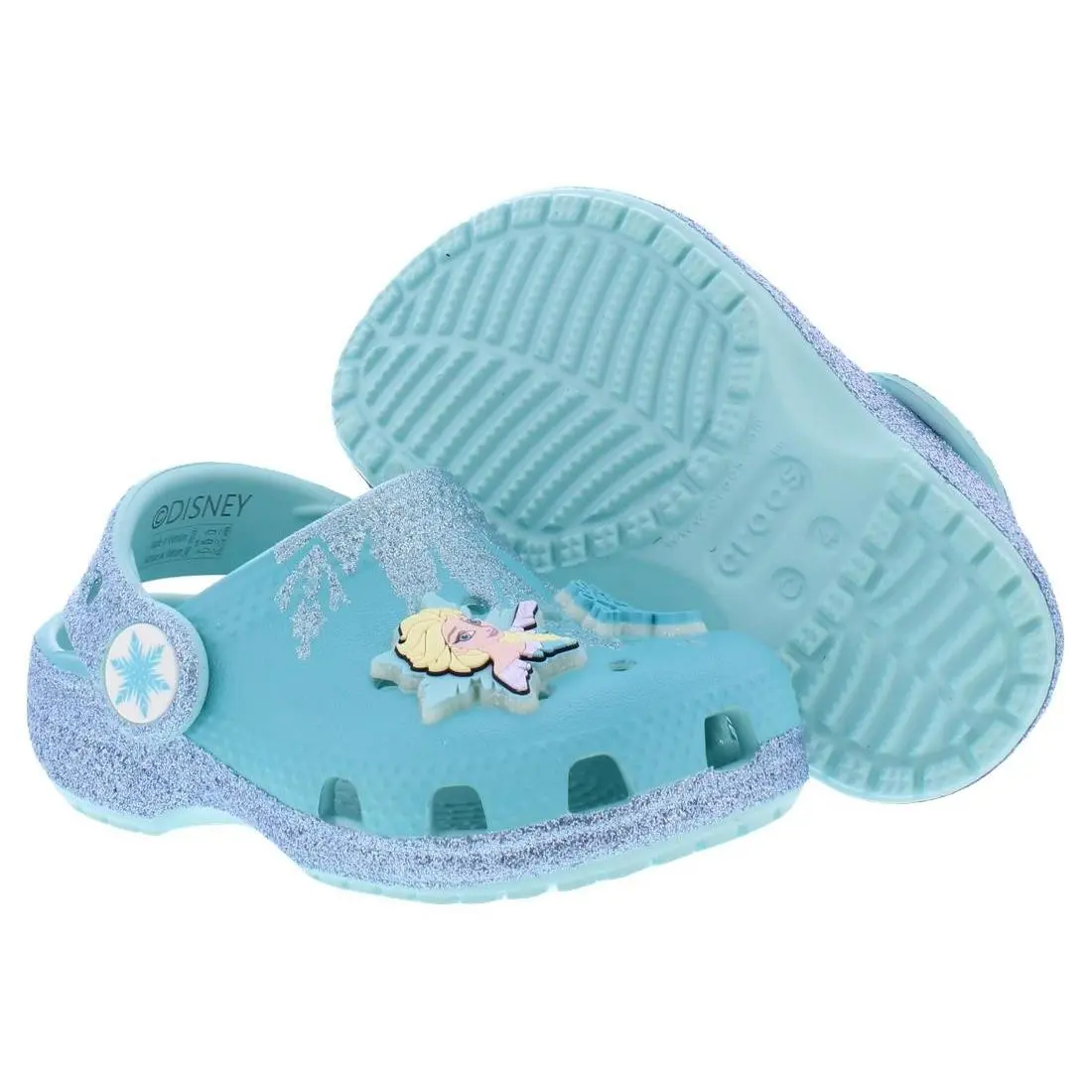Crocs Classic Clog Infant/toddler Shoes Size 4 Color: Multicolored - Multicolored, Main: Blue