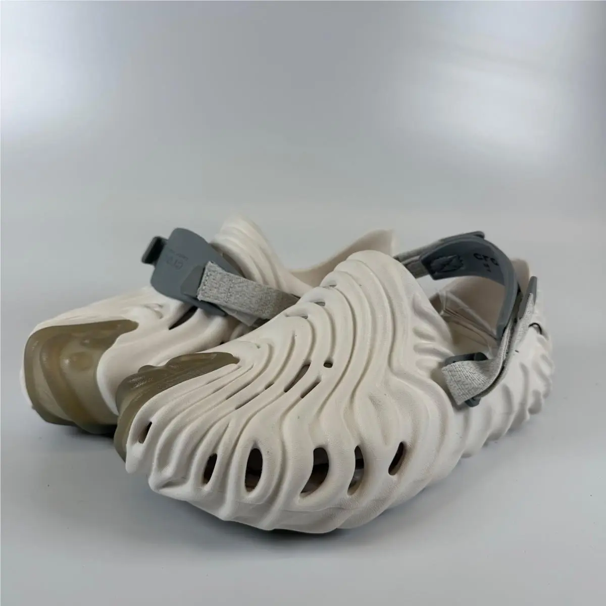 Crocs Pollex Clog Salehe Bembury Spackle Almost White 207393-100 Mens Size 10