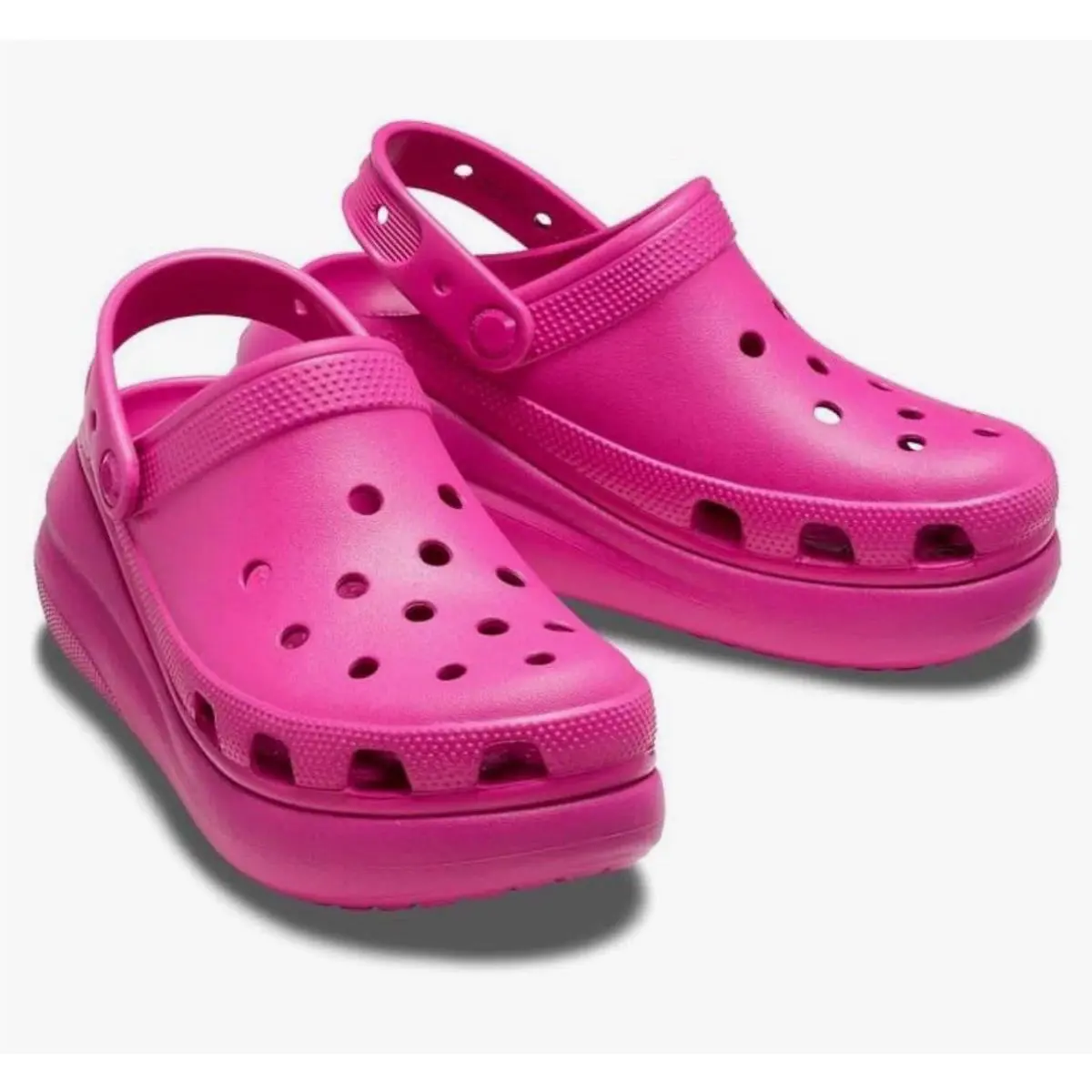 Crocs Unisex Adult Crush Clogs Fuchsia Fun Men 12 Women 14