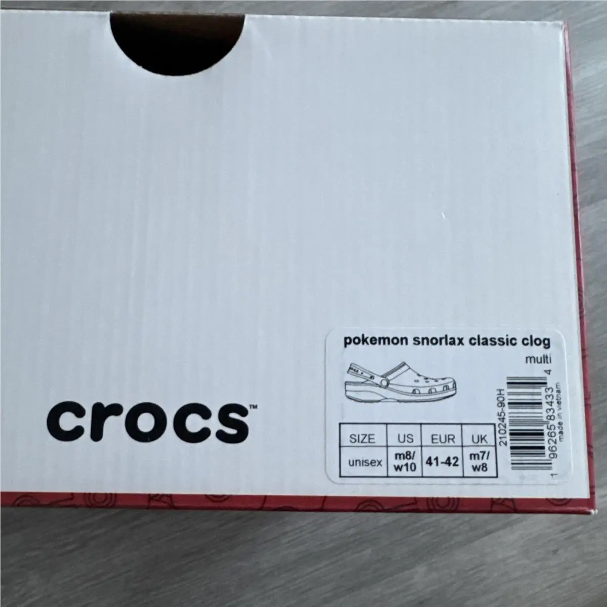 Crocs shoes - Crocs Pokemon Gengar - Pokemon Gengar - Blue (UPC: 0196265834334) 7