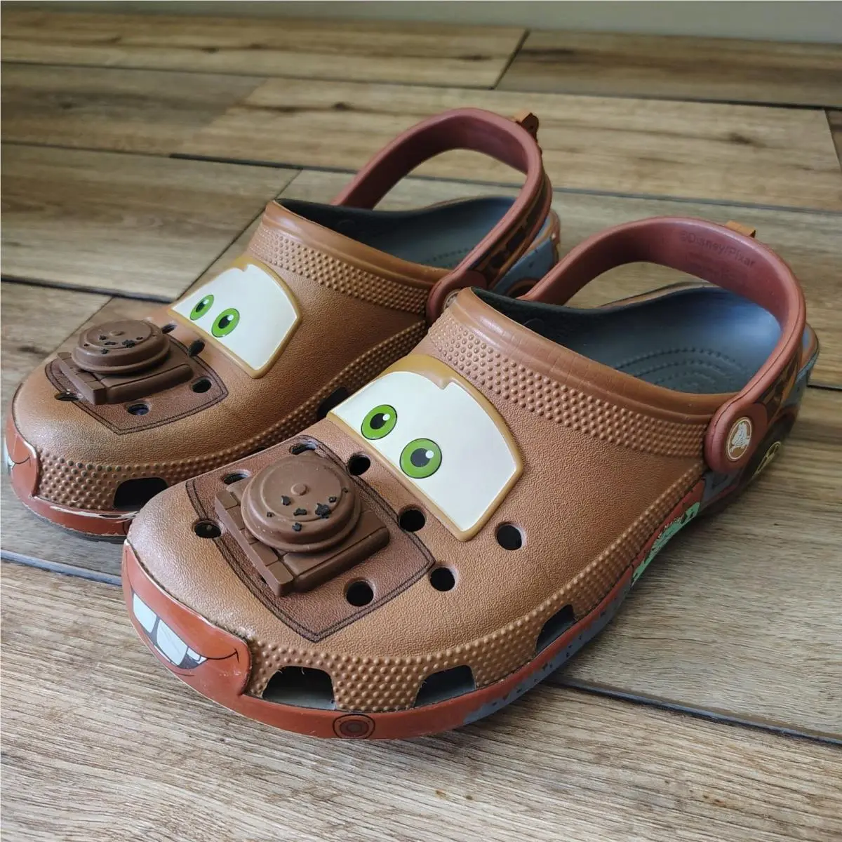 Crocs Cars Mater Clogs Unisex Adult Crocs Classic Clog Tow Men 8 Women 10