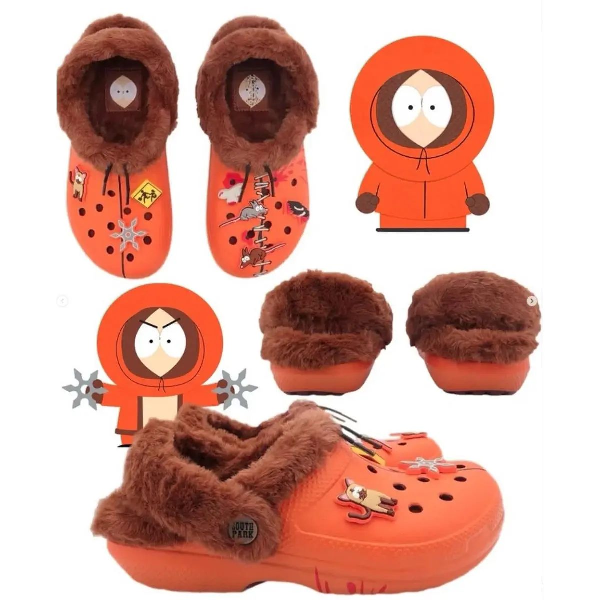 Crocs shoes - Crocs South Park Kenny - South Park Kenny - Orange (UPC: 198445242618) 1