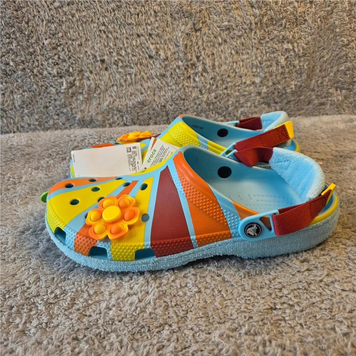 Crocs shoes - Crocs Classic RO Adjustable Terry Clog - Multicolor 0