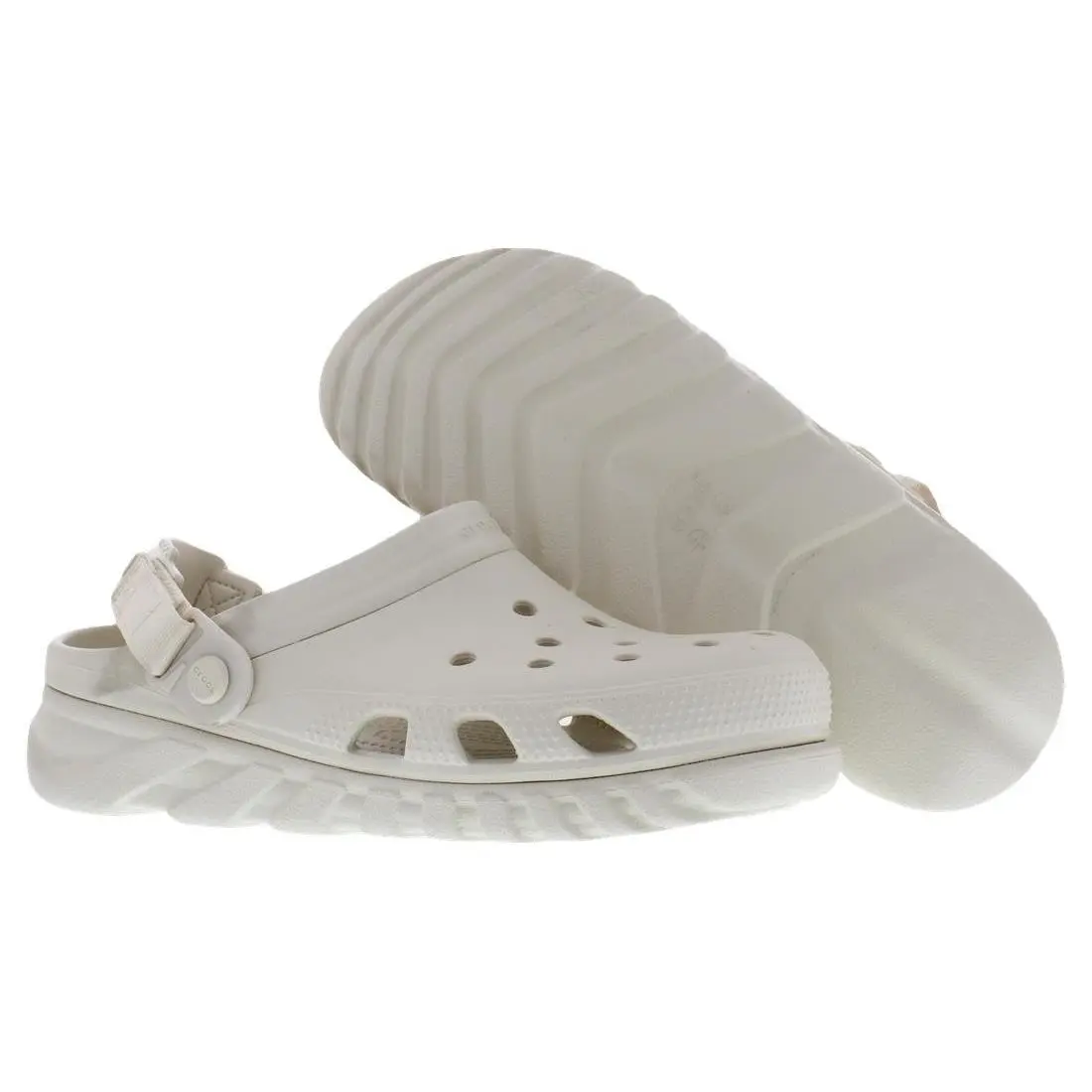 Crocs Duet Max II Clog Mens Shoes Size 8 Color: Stucco