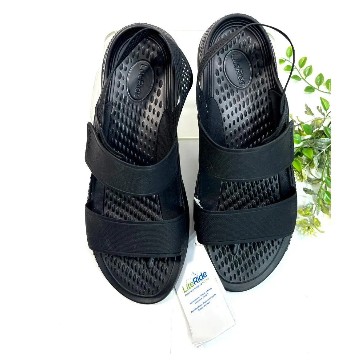 Crocs shoes - LiteRide Stretch Sandal - LiteRide Stretch Sandal - Black 11