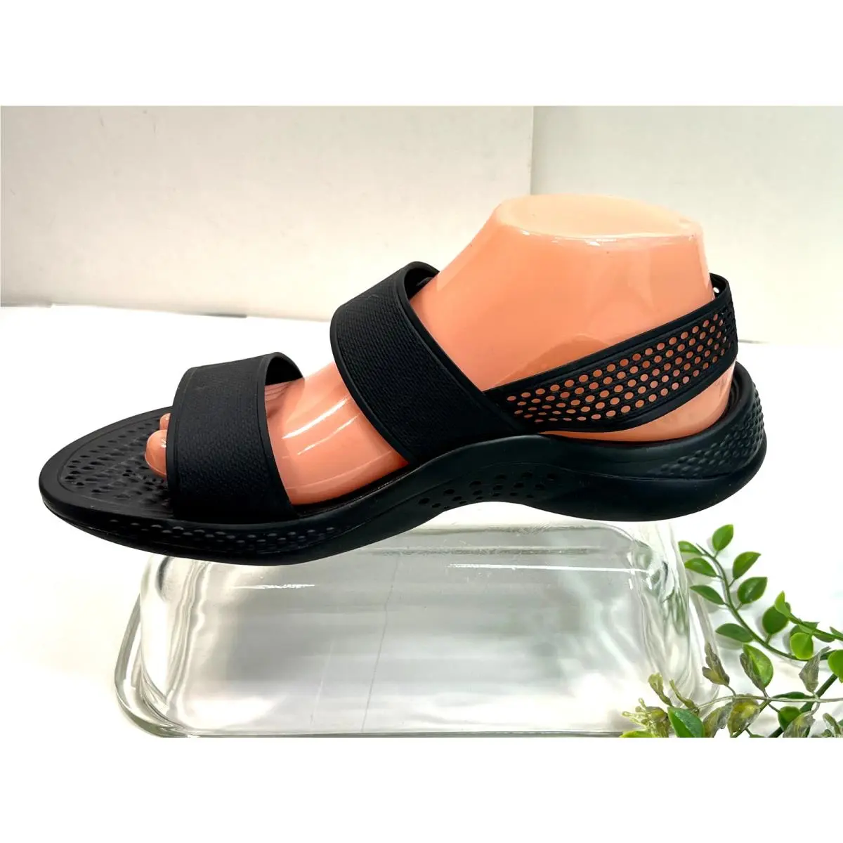 Crocs shoes - LiteRide Stretch Sandal - LiteRide Stretch Sandal - Black 0