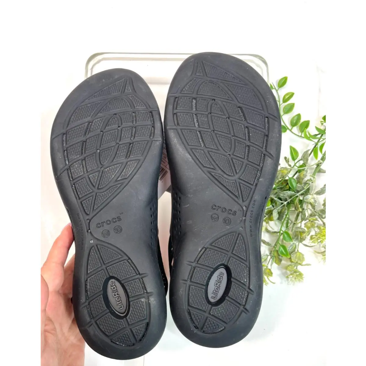 Crocs shoes - LiteRide Stretch Sandal - LiteRide Stretch Sandal - Black 4
