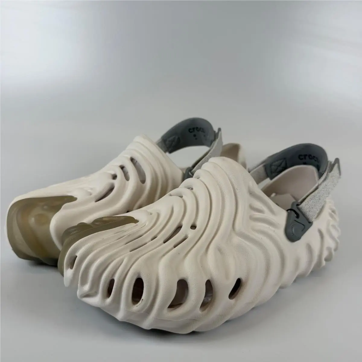 Crocs Pollex Clog Salehe Bembury Spackle Almost White 207393-100 Mens Size 10