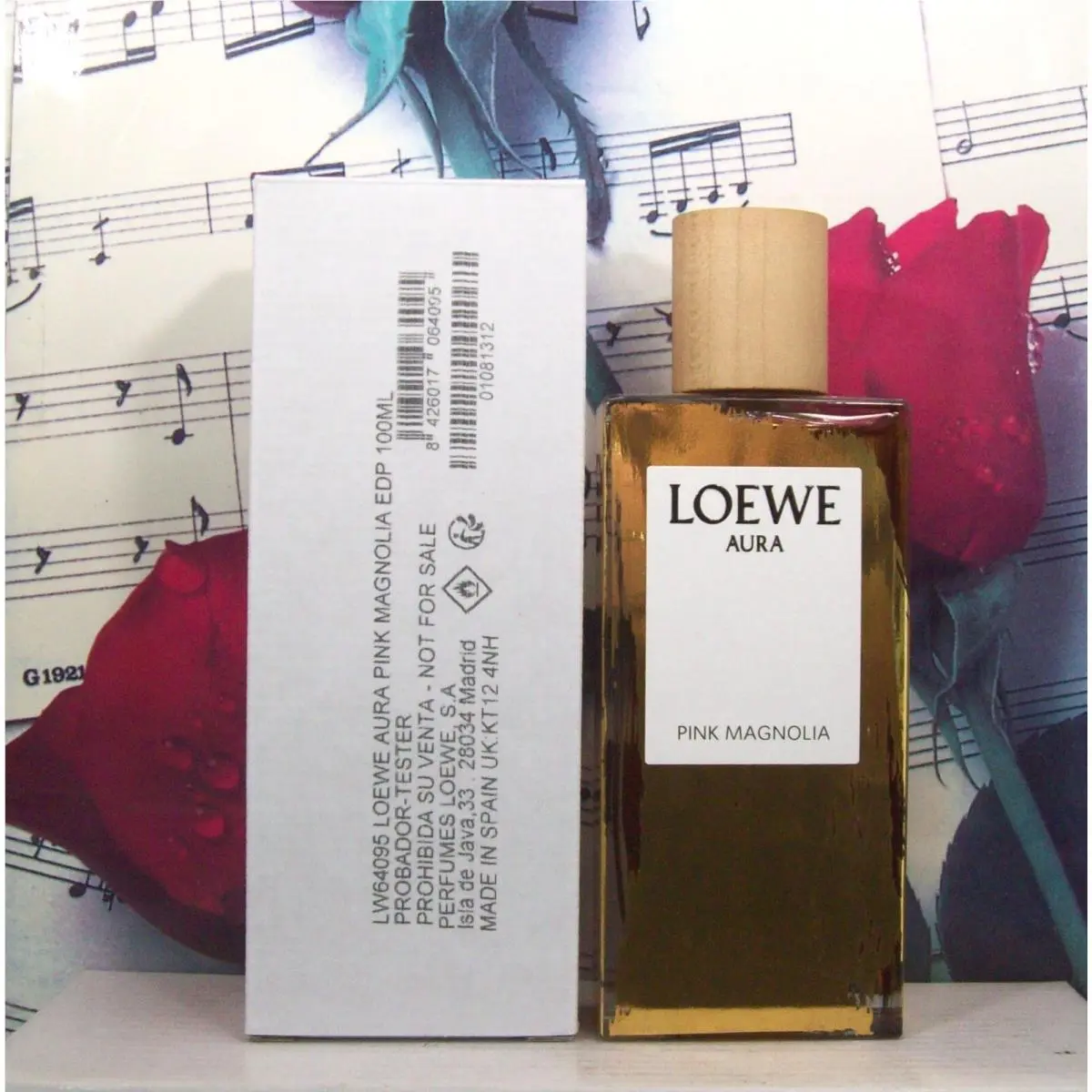 Aura Pink Magnolia 3.4 Oz. Edp Spray. Ntwb by Loewe
