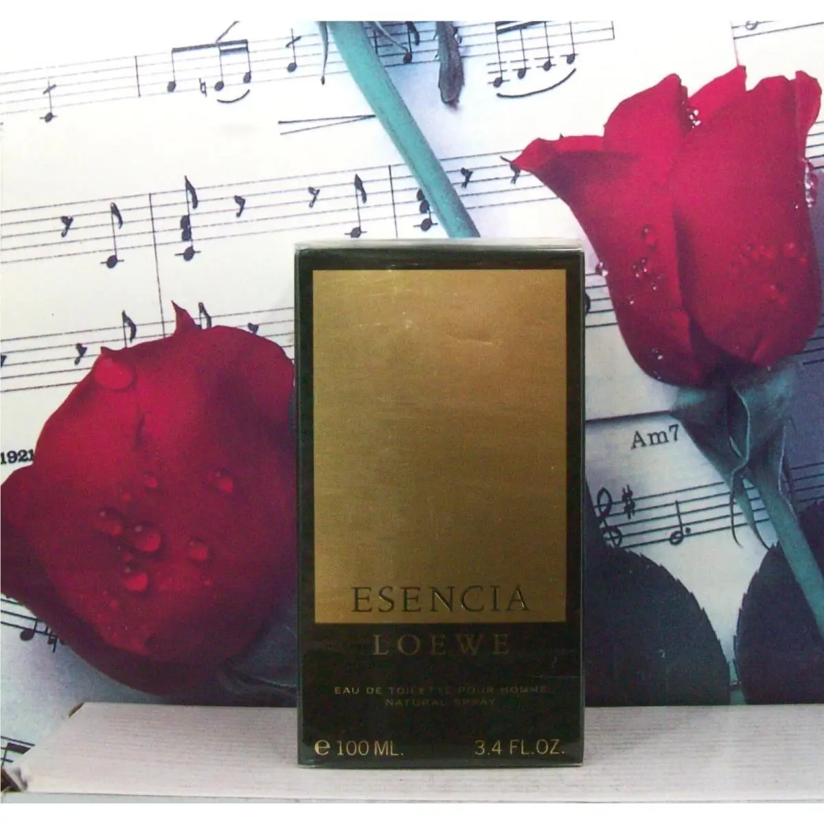 Esencia  Pour Homme Edt Spray 3.4 Fl. Oz. Box. Vintage by Loewe