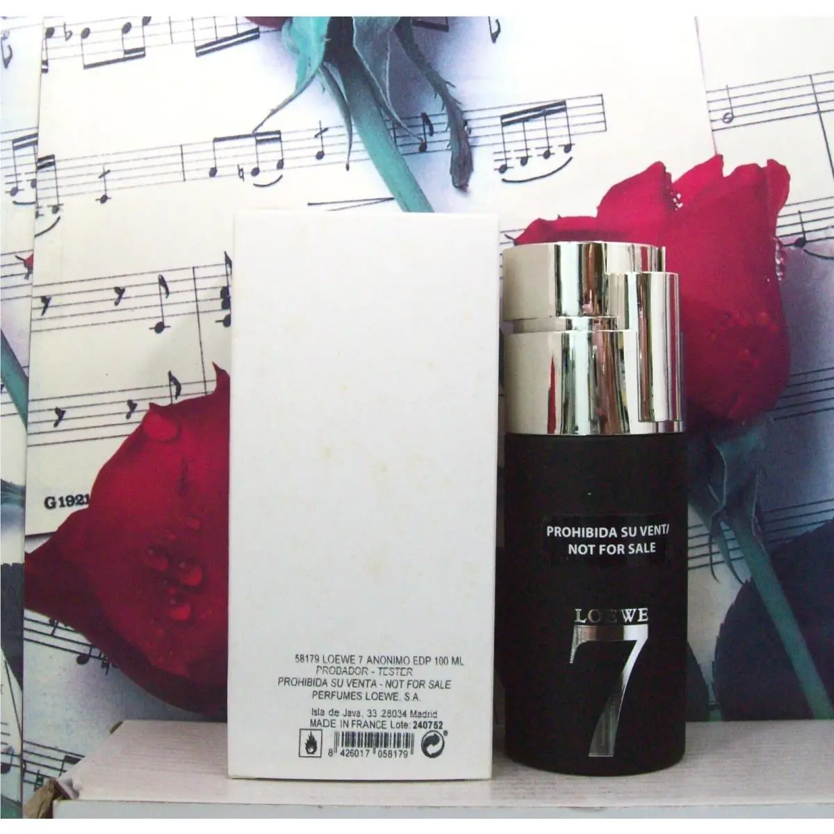 7 Anonimo By  Eau de Parfum Spray 3.4 Fl. Oz. Ntwb by Loewe