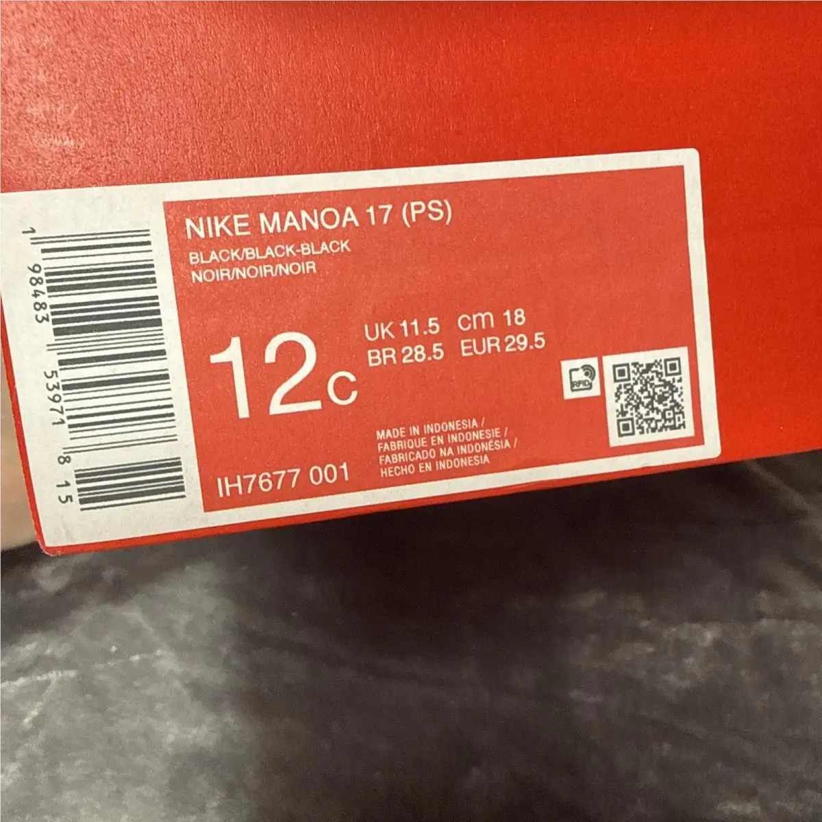 Nike shoes - Nike Manoa - Manoa - HF0751-001 - Black 7