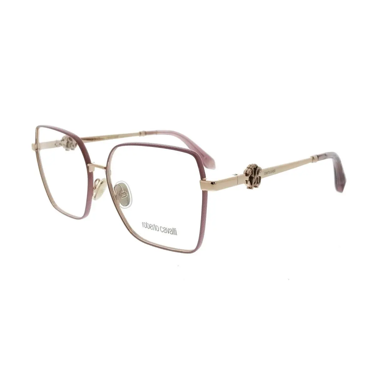Roberto Cavalli VRC029 5702AM Copper Gold W Color Square Optical Frames