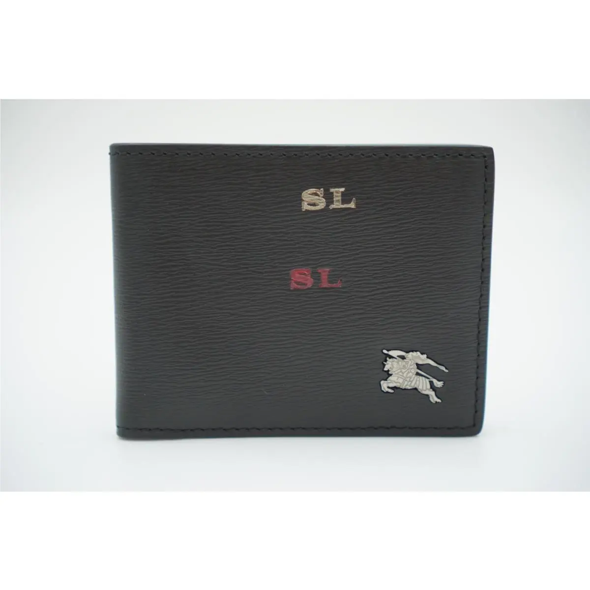 Men Burberry Hipford Small Billford Wallet London Leather Black SL