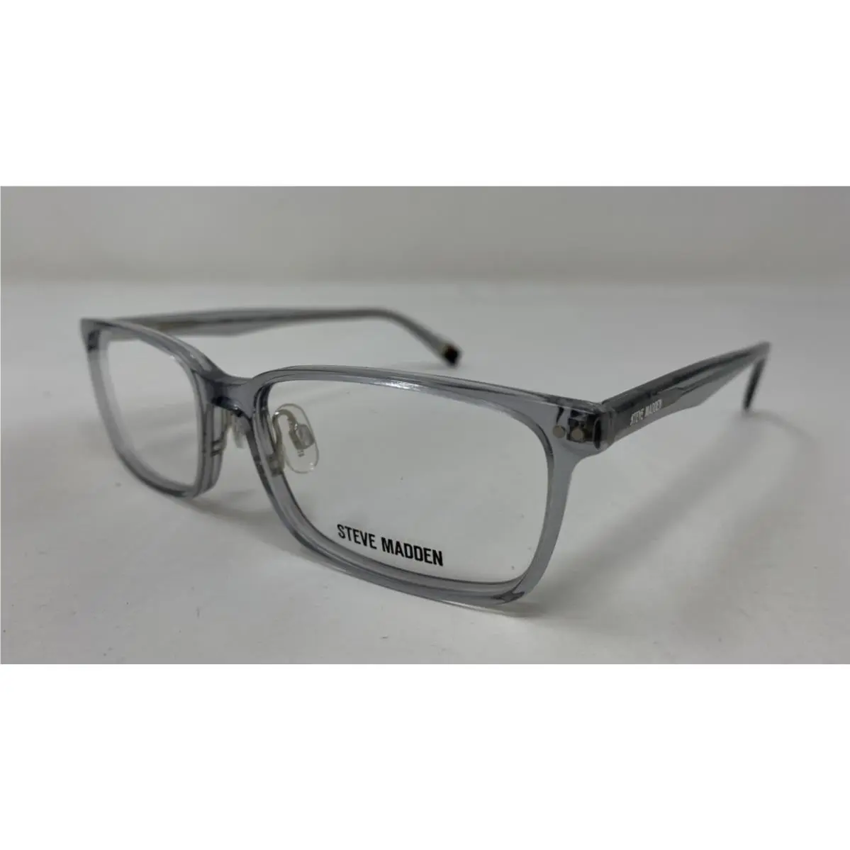 Steve Madden Adrick Grey Mens Rectangle Eyeglasses Frames 55-16-150