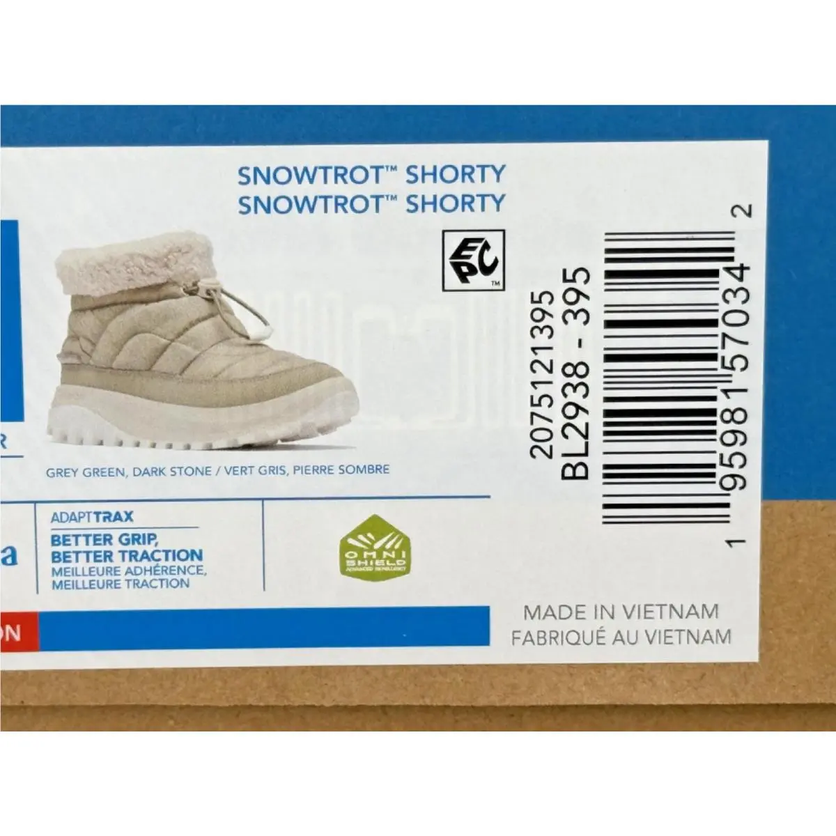 Columbia shoes - Columbia Snowtrot Shorty - Snowtrot Shorty - Gray 1
