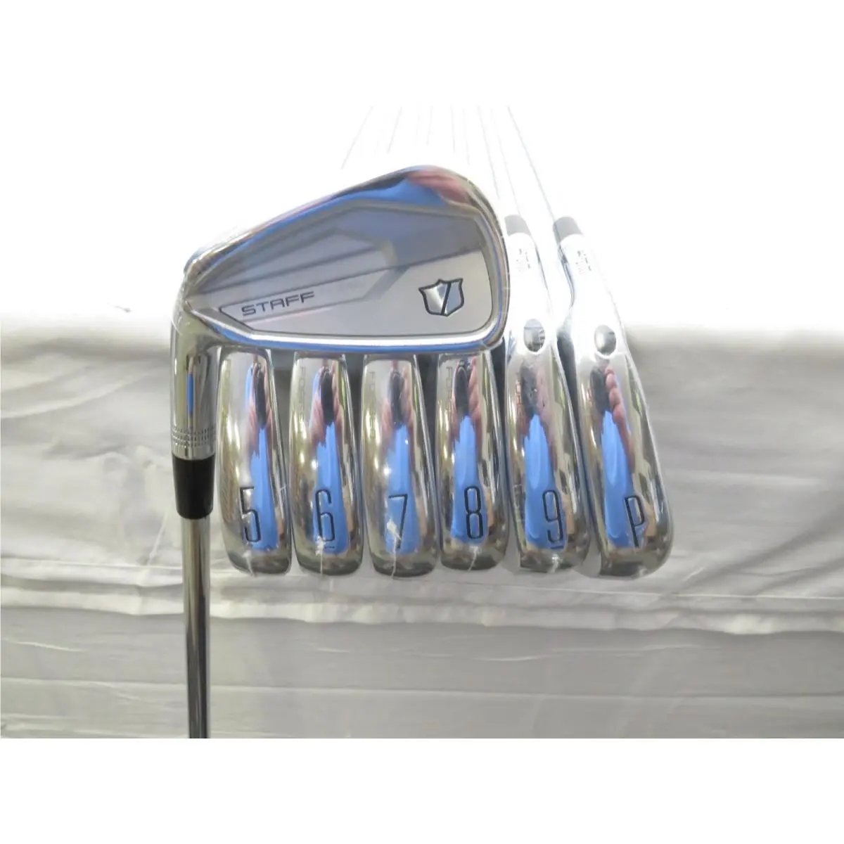LH Wilson Staff Model CB Iron Set 4-PW Dynamic Gold Stiff Flex Steel Shafts