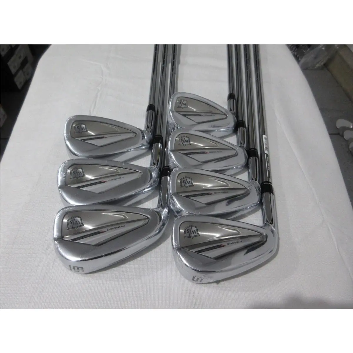 Left-handed Wilson Dynapwr Forged Iron Set - 5-GW - Kbs Regular Flex Steel