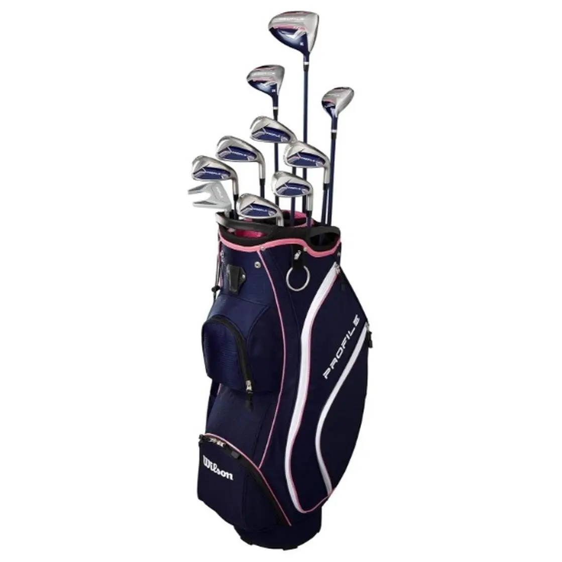 Wilson Profile Complete Set 11pc Women`s Cart Bag Petite 2025