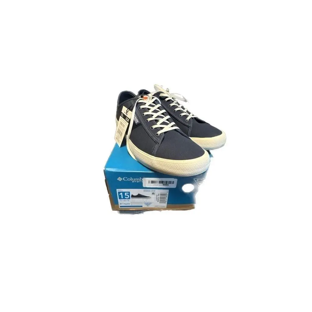 Columbia Pfg Men`s Bonefish Flats Canvas Sneakers in Nocturnal/sea Salt