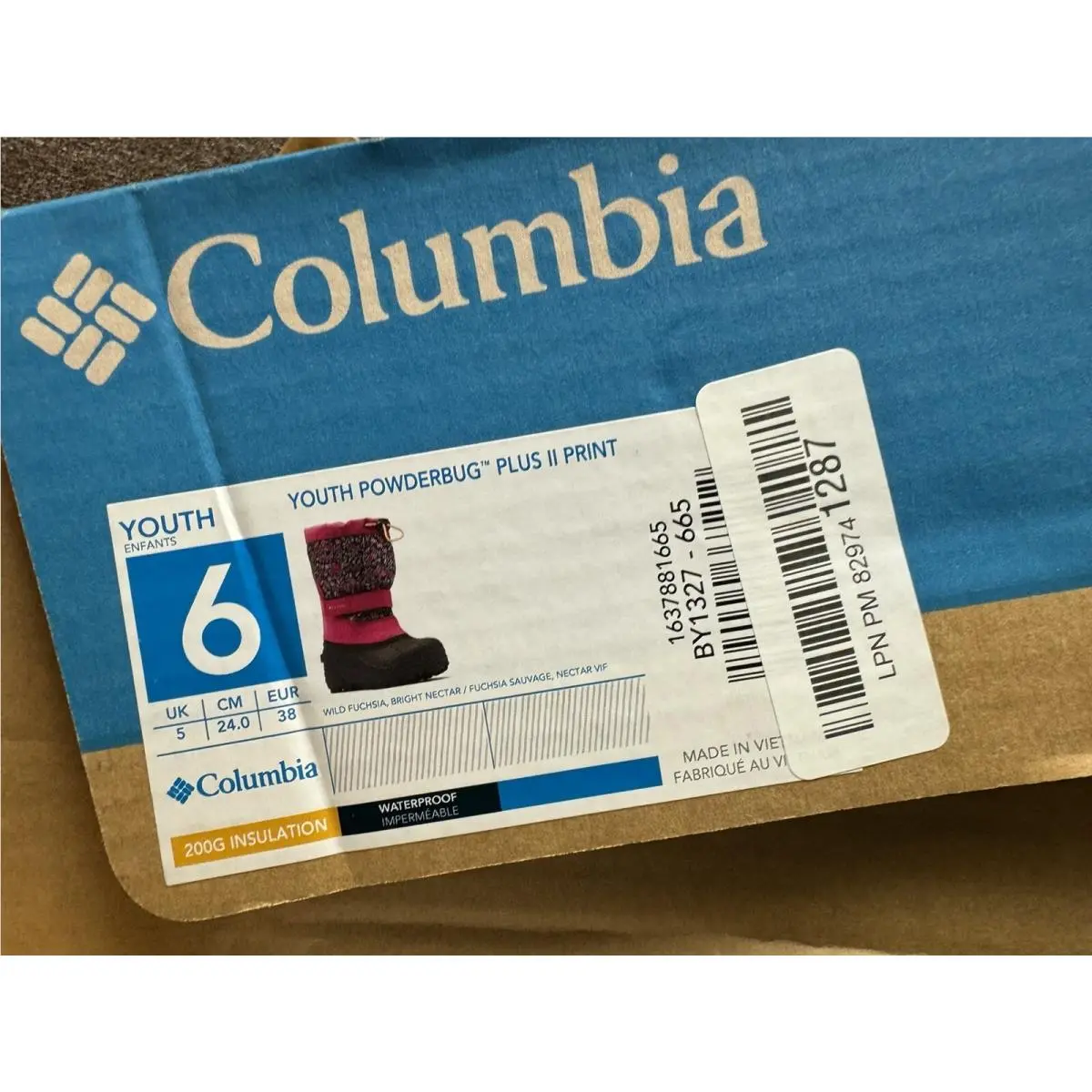 Columbia shoes - Columbia Powderbug Forty - Powderbug Forty - Pink 4