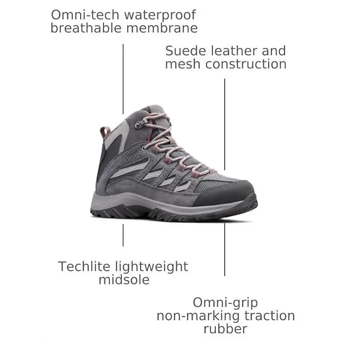 Columbia shoes - Crestwood - Crestwood - Gray 4